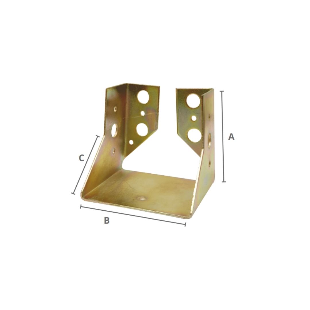 תושבת קיר כנף סגור לעץ גושני