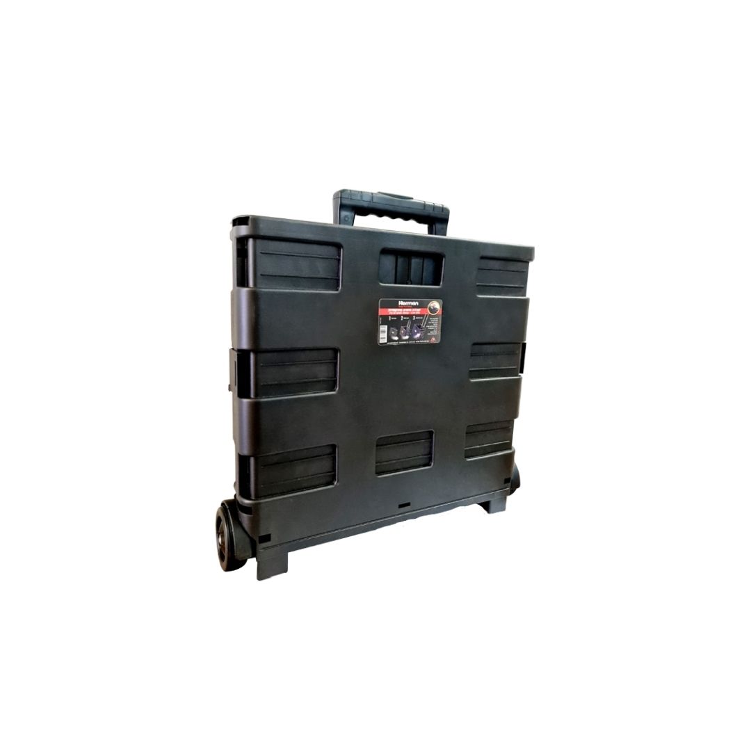 ⁦עגלת משא מתקפלת + ארגז קיבולת⁩ – תמונה ⁦2⁩