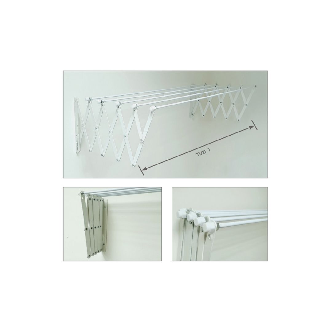 מתקן כביסה אקורדיון